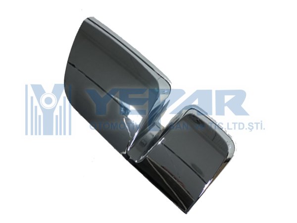 MIRROR BEHIND COVER CHROME ACTROS MP3 LH 