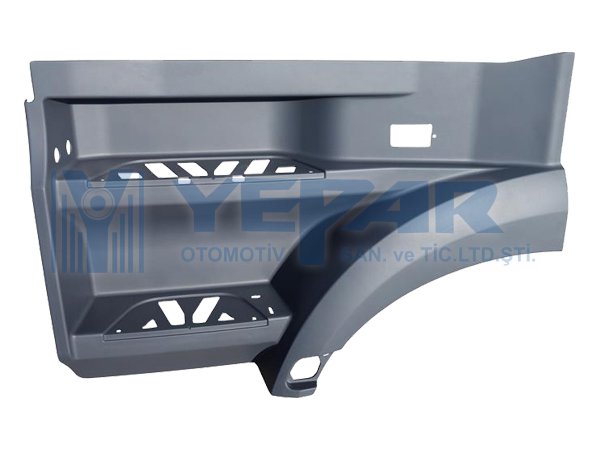 FOOT STEP WITH MUDGUARD ACTROS MP4 MEGA LH   - YPR-300.619