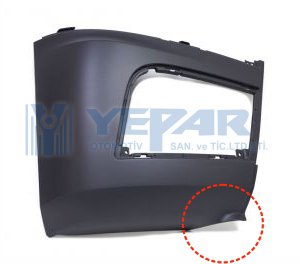 BUMPER ACTROS MP4 MEGA RH   - YPR-300.657