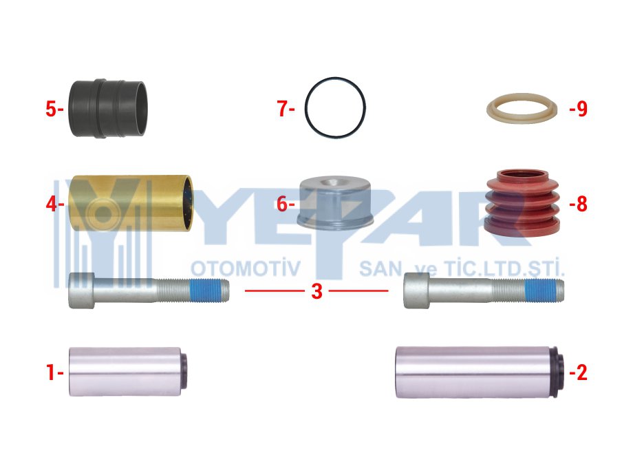 YPR-11027 Ii39769f0062 II39769F0062 2121645 42537451 SCANIA PERNO TAMİR ...